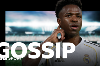 Man City monitor Vinicius Jr - Friday's gossip