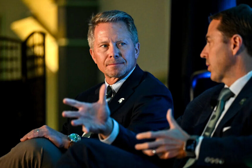 Michigan State AD J Batt projects Spartan Stadium upgrades by 2029