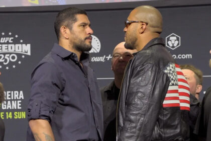 UFC White House video: Alex Pereira vs. Ciryl Gane interim title faceoff