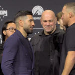 UFC White House video: Ilia Topuria vs. Justin Gaethje face off for title unifier