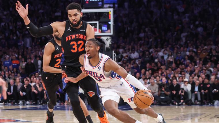 Knicks vs. 76ers live score, updates, highlights from 2026 NBA playoffs Game 3