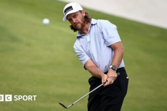 Fleetwood one shot off lead at Quail Hollow