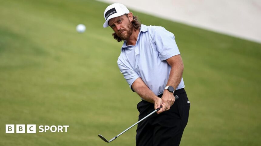 Fleetwood one shot off lead at Quail Hollow