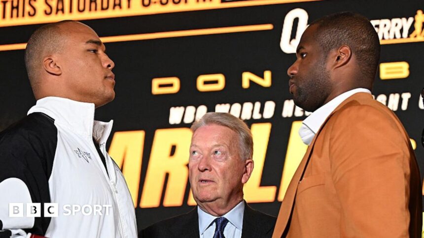 Wardley v Dubois - heavyweight fight predictions