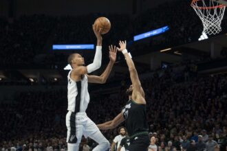 Victor Wembanyama, Spurs start fast, hold off Wolves in Game 3