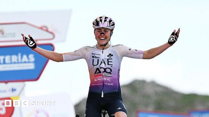 Blasi wins Vuelta for first Grand Tour victory