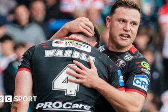 Six-try Wigan shut out St Helens to reach final