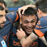 Champions Inter thump Lazio in cup final warm up