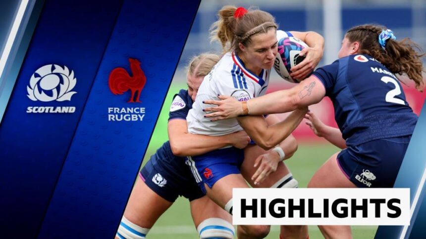 France hammer Scotland to set up England showdown