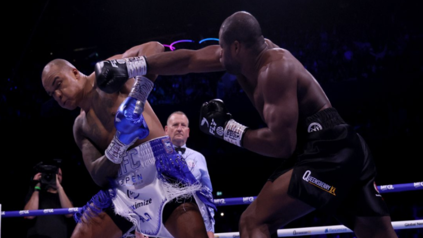 Wardley drops Dubois in opening seconds of world title fight