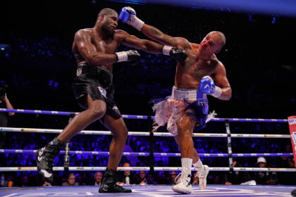 Dubois shakes off knockdowns and stops Wardley to win WBO heavyweight title