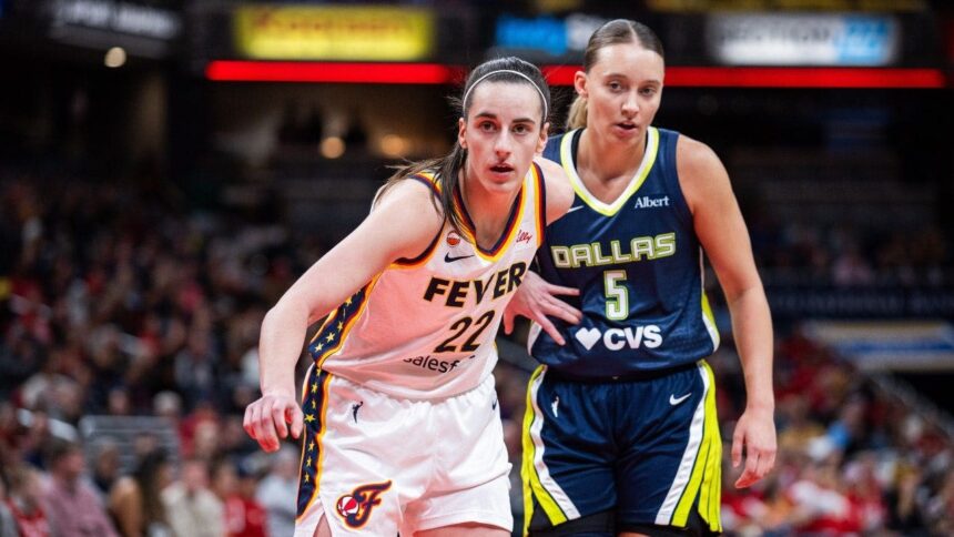 Why the under at 175.5 looks like the play for Caitlin Clark's Fever vs. Paige Bueckers' Wings