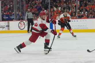Hurricanes sweep Flyers in OT, advance to East finals