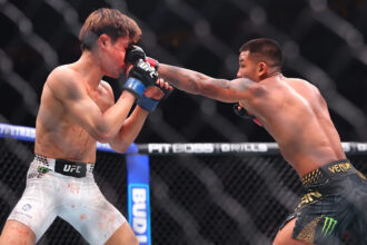 UFC 328 video: Joshua Van dazzles with late knockout to finish Tatsuro Taira after back-and-forth wa