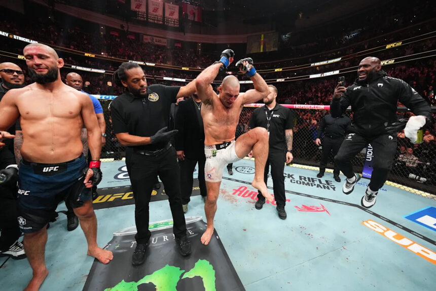 UFC 328 post-fight show: Reaction to Sean Strickland shocking Khamzat Chimaev to regain title