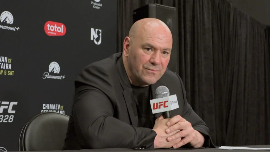UFC 328: How White scored Sean Strickland's upset of Khamzat Chimaev