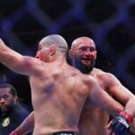 Sean Strickland stuns Khamzat Chimaev to hand Russian first loss and regain title at UFC 328