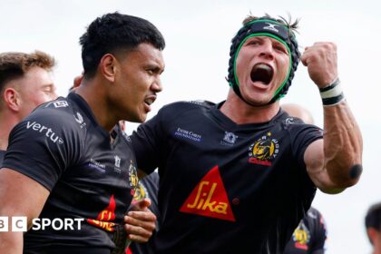 Bath miss chance to top Prem after defeat at Exeter