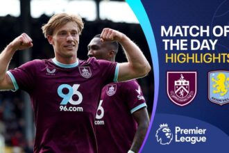 Burnley end losing streak with draw against Villa