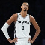 Spurs star Victor Wembanyama ejected in Game 4 vs. Timberwolves after throwing elbow into Naz Reid's