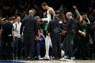 Spurs star Wembanyama ejected for elbowing Wolves' Reid