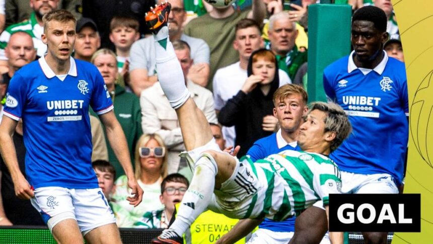 Watch: 'Genius' overhead kick from Celtic's Maeda