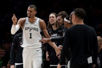 Wembanyama ejected as Spurs beaten by Timberwolves