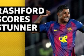 Rashford goal helps Barca beat Real Madrid to lift title