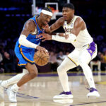 Shai Gilgeous-Alexander is scoring less but OKC Thunder still dominating Lakers