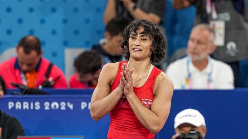 Vinesh Phogat contests federation ban, arrives for comeback wrestling event