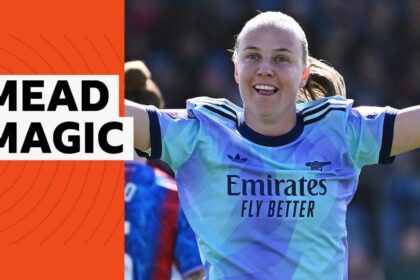 Watch: Mead marks 50th Arsenal goal with stunning double