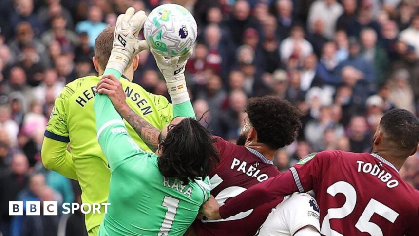 Five 'fouls' in one move - breaking down Premier League corner chaos