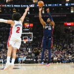 Mitchell magic as Cavs down Pistons to level series