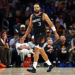 Dillon Brooks trolls LeBron again, courtside at Lakers-Thunder Game 4