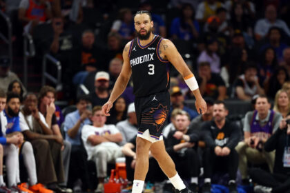 Dillon Brooks trolls LeBron again, courtside at Lakers-Thunder Game 4