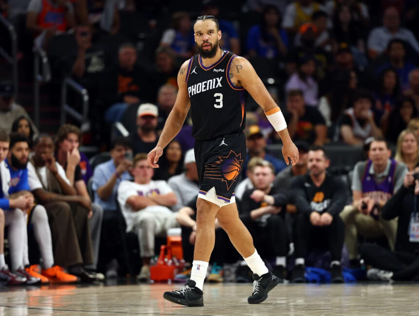 Dillon Brooks trolls LeBron again, courtside at Lakers-Thunder Game 4
