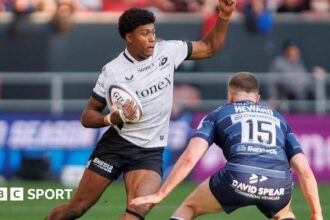 Saracens' Caluori targets England summer Test debut