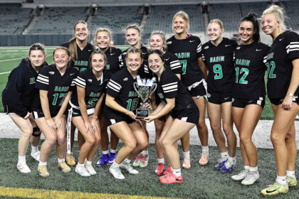 Which 3 flag football teams will join regional champ Badin at state?