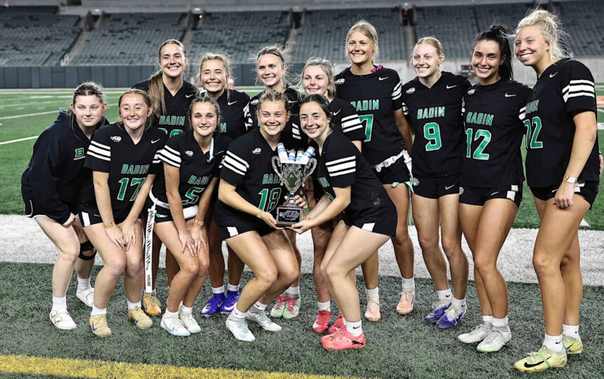Which 3 flag football teams will join regional champ Badin at state?