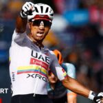 Narvaez wins Giro stage three days after huge crash