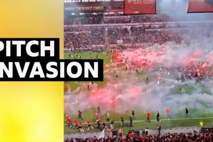 Slavia Prague punished for pitch invasion