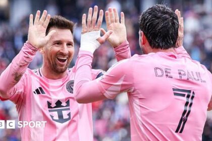 Messi remains top MLS earner with salary of £18.5m