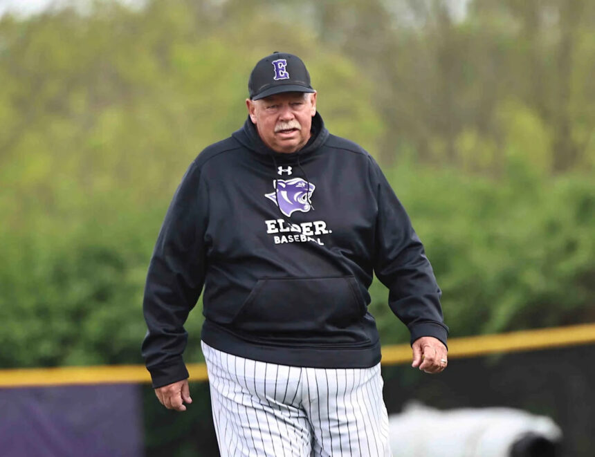 Elder Panthers baseball coach Mark Thompson wins 700th game