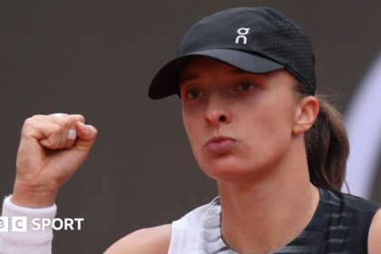 Confident Swiatek rediscovers ruthless best in Rome