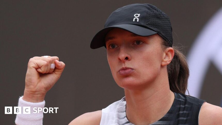 Confident Swiatek rediscovers ruthless best in Rome