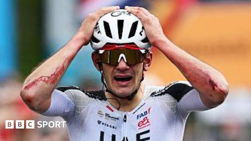 Arrieta beats Eulalio to win epic wet Giro stage