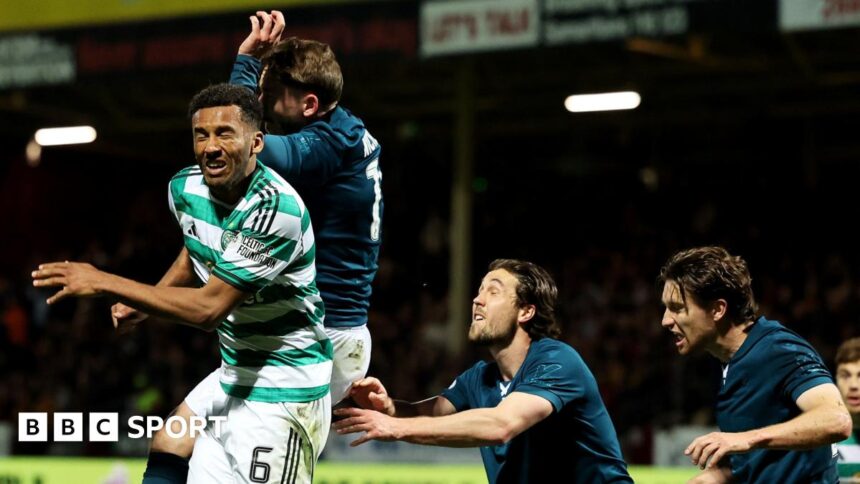 Hearts' McInnes rages at 'disgusting' Celtic penalty