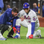Juan Soto leaves Mets’ game early after fouling ball off lower leg