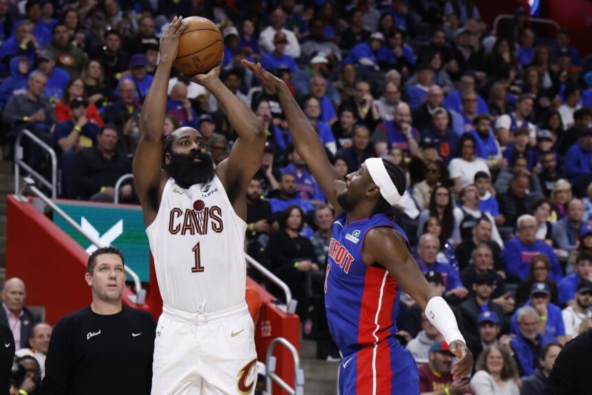 Cavs rally late to force OT, upend Pistons for 3-2 lead
