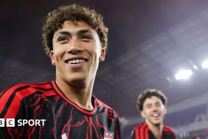 Hall, 18, becomes youngest to score MLS hat-trick